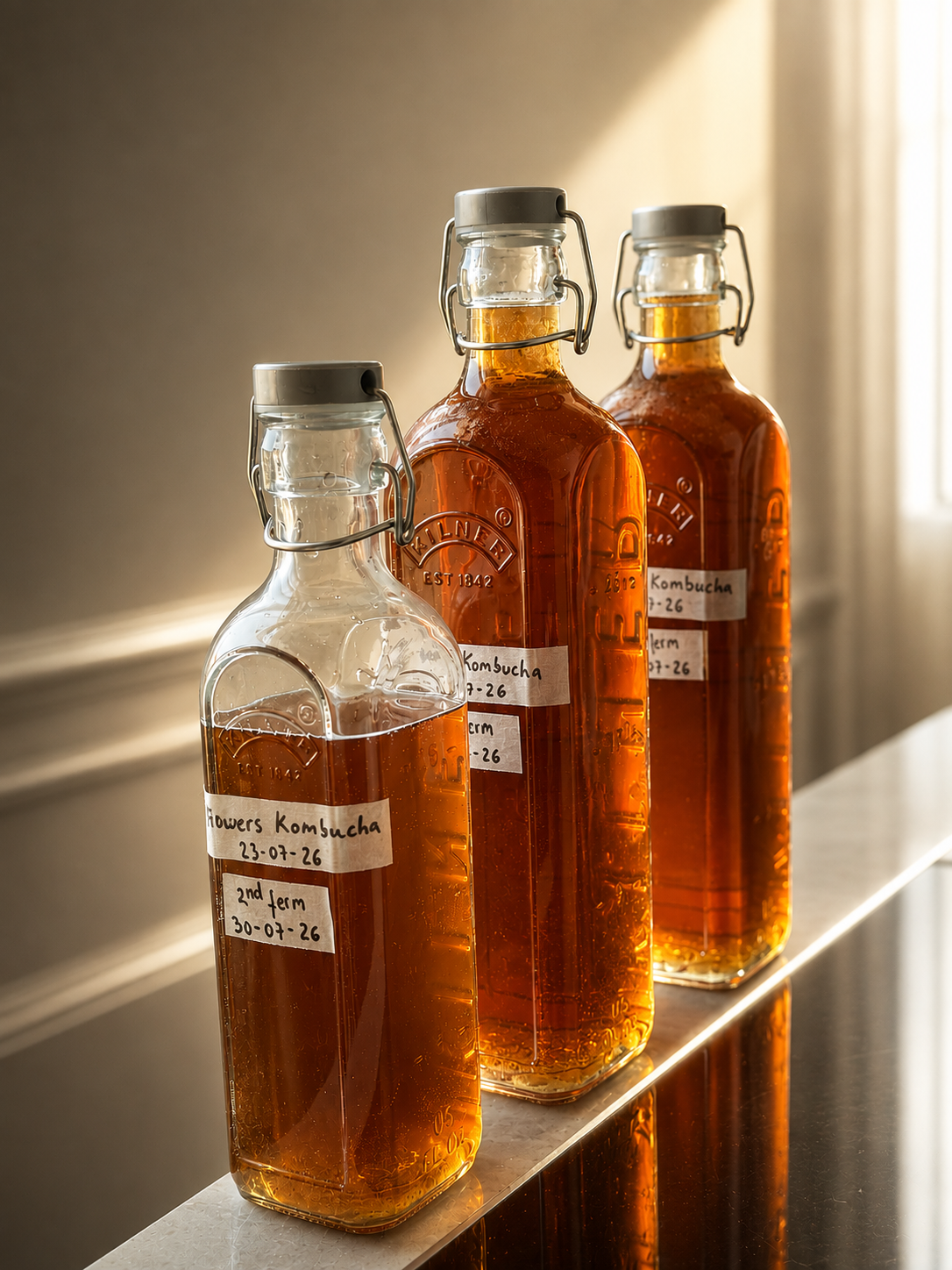 Home made Kombucha